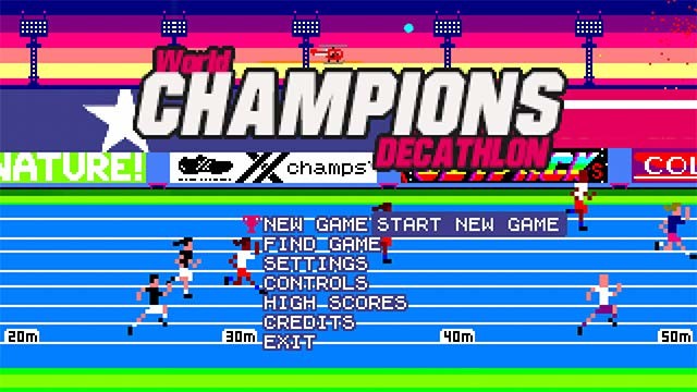 World CHAMPIONS: Decathlon gồm các nội dung thi đấu điền kinh cổ điển và chuyên nghiệp