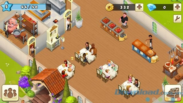 Trang trí nhà hàng theo sở thích