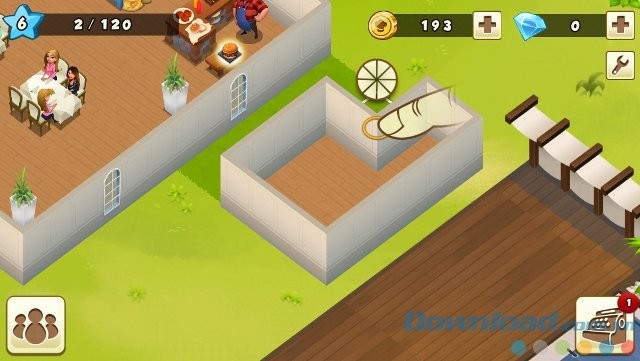 Mở rộng nhà hàng