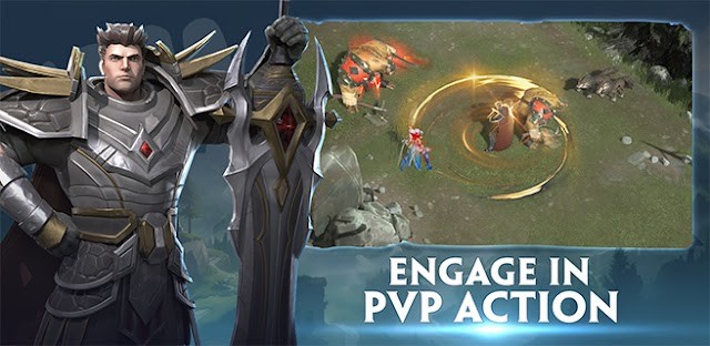 Tham gia vào trận chiến PvP đầy hành động