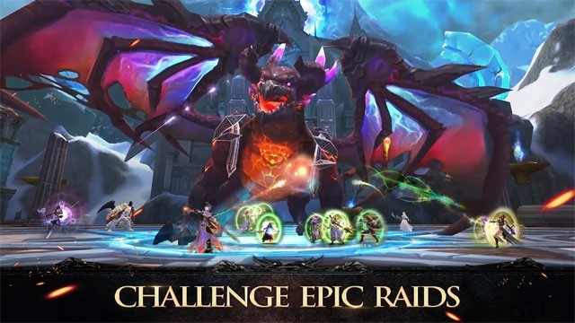 Lập team với người chơi khác và đột kích nhiều hầm ngục sử thi để kiếm trang bị