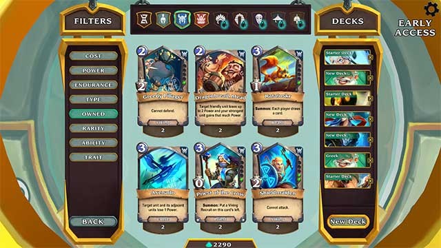 Nâng cấp thẻ bài để tiếp tục những thử thách khó khăn hơn