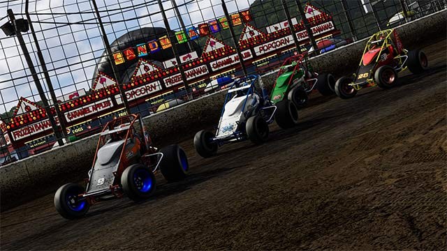 World of Outlaws: Dirt Racing 24 Gold Edition bao gồm nhiều series game đua xe tất cả trong một