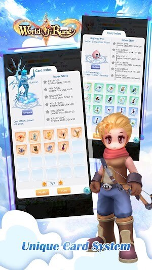 Hệ thống thẻ bài độc đáo