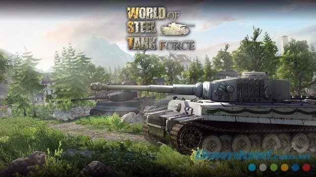 Tham gia chiến trường máu lửa với các loại xe tăng hầm hố