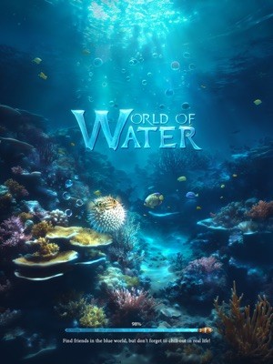 World of Water lấy bối cảnh thế giới dưới nước cực chi tiết