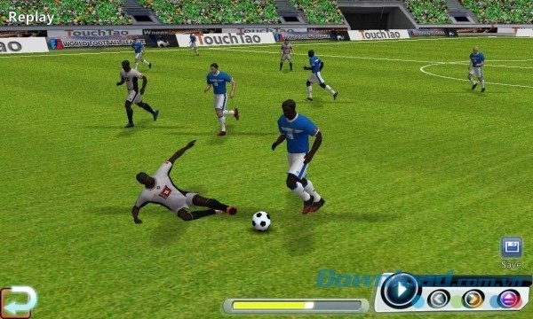 Game bóng đá miễn phí cực hay World Soccer League cho Android