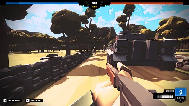 World War Battle Simulator là game chiến thuật chiến tranh thế giới ở góc nhìn người thứ nhất