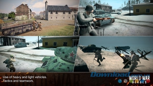 World War Heroes cho Android mang âm hưởng Call of Duty