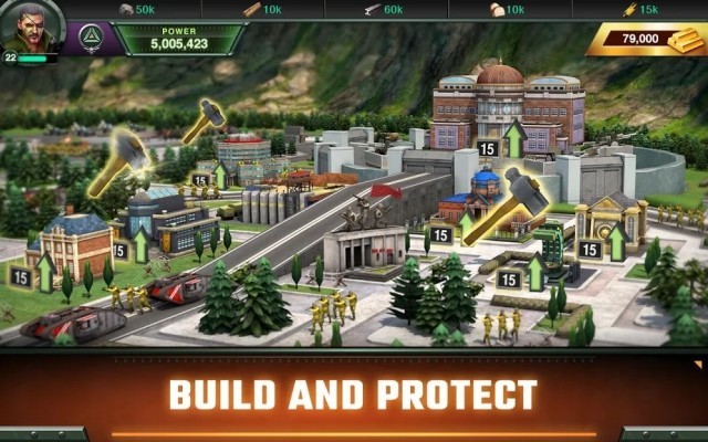 Xây dựng và bảo vệ căn cứ