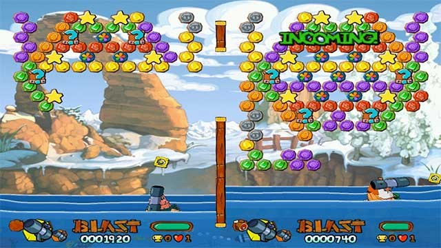 Cùng bước vào các trận đấu vui nhộn trong game bắn sâu Worms Blast