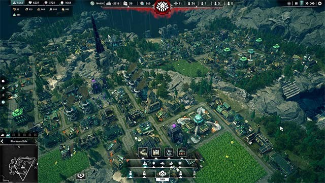 Xây dựng và quản lý thành phố dựa trên truyền thuyết về quái vật cổ xưa Cthulhu