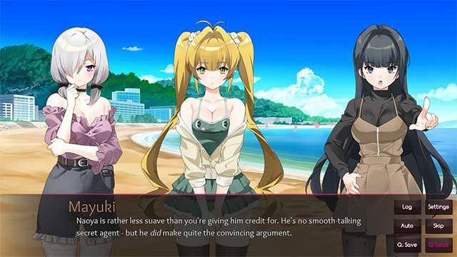 Tương tác với 3 cô gái có tính cách trái ngược nhau