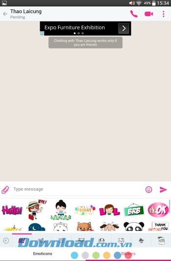 Bộ nhãn dán siêu cool của WowApp