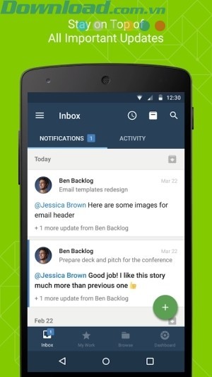 Hiện các cập nhật quan trọng trước tiên