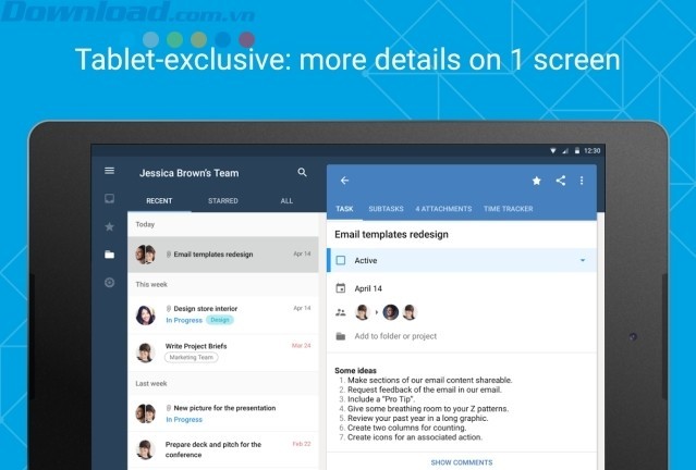Hiện thêm 1 màn hình ở máy tính bảng