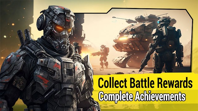 Thu thập các phần thưởng, chinh phục thành tích