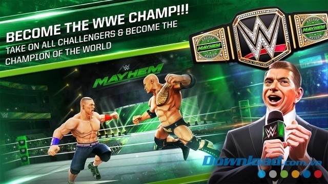 Giành lấy chức vô địch WWE
