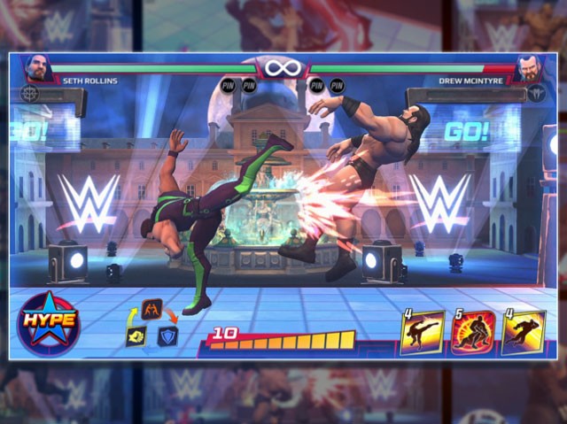 Đánh bại kẻ thù, thống trị vũ trụ đấu vật WWE