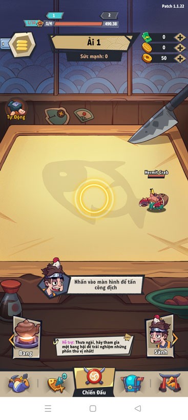 Game chiến thuật anime Cá