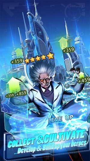 Thu thập và nâng cấp anh hùng