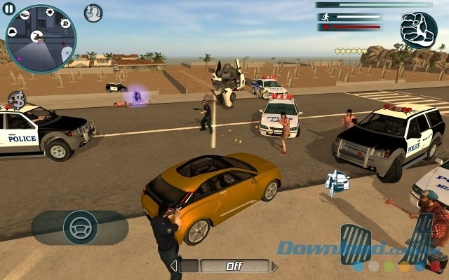 Hóa thân thành robot biến hình từ không gian được gửi xuống trái đất