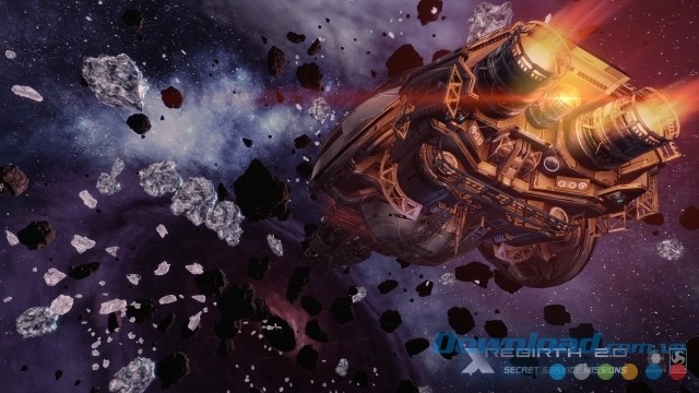 Khám phá vũ trụ rộng lớn trong game hành động X Rebirth cho máy tính, Mac và Linux