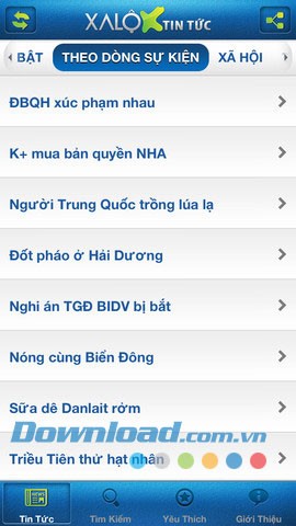 Xalo news for iOS