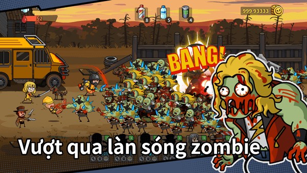 Chiến đấu, vượt qua làn sóng Zombie