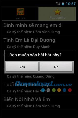 Xem lời bài hát Offline for Android