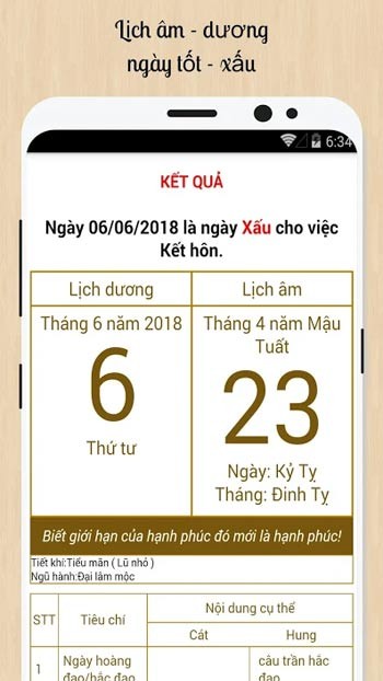 Xem lịch