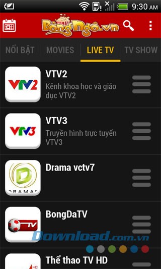 Bong Ngo cho Android