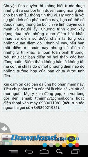 Xem tình duyên for Android