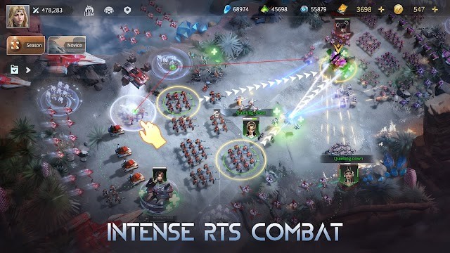 Trải nghiệm các trận chiến RTS đầy kịch tính