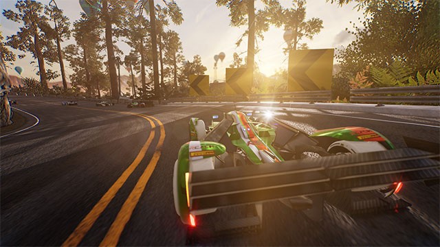 Game Xenon Racer sở hữu đồ họa tuyệt vời