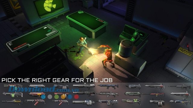 Kho vũ khí đa dạng trong Xenowerk