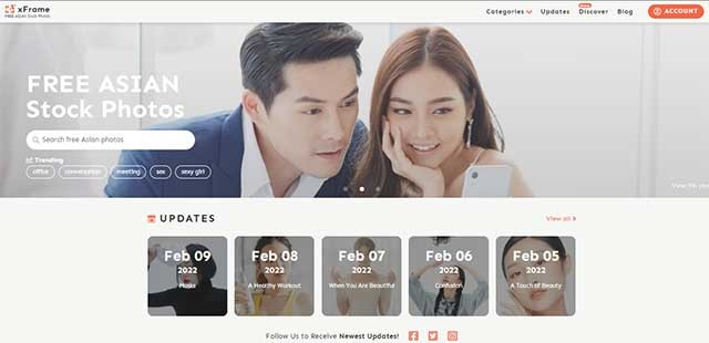 xFrame là chuyên trang về ảnh người châu Á chất lượng cao
