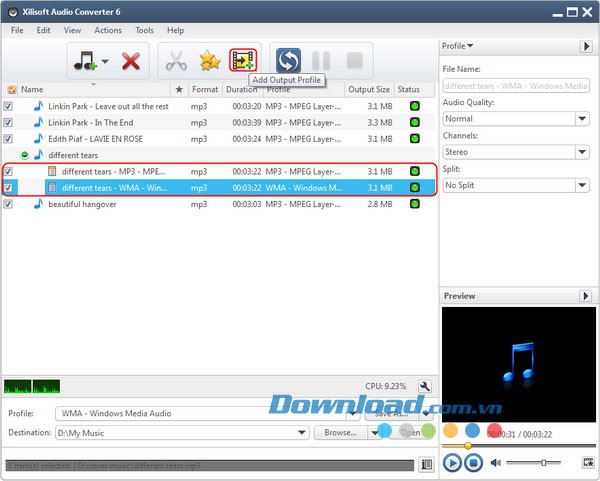 Xilisoft Audio Converter