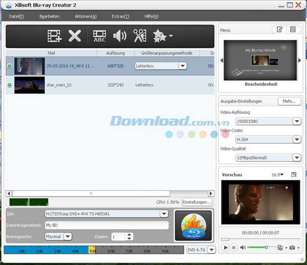Xilisoft Blu-ray Creator