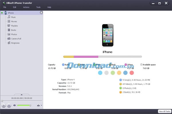 Xilisoft iPhone Transfer