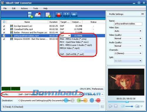 Xilisoft SWF Converter