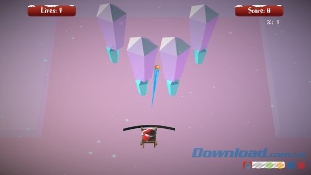 Vượt qua các thử thách trong game Xmas Brickout cho máy tính