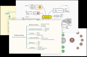 Các mẫu mô hình sơ đồ tư duy có sẵn trên XMind