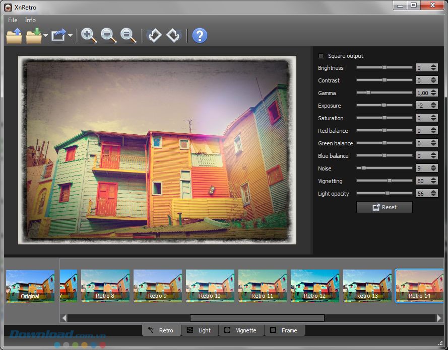 Tạo màu ảnh cổ điển
