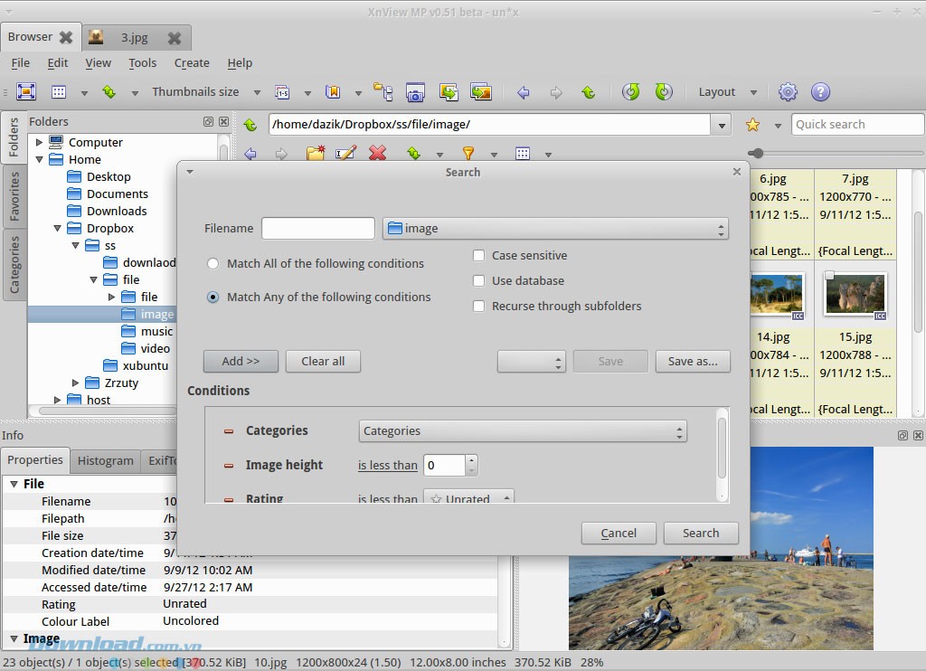 Tìm kiếm ảnh dễ dàng