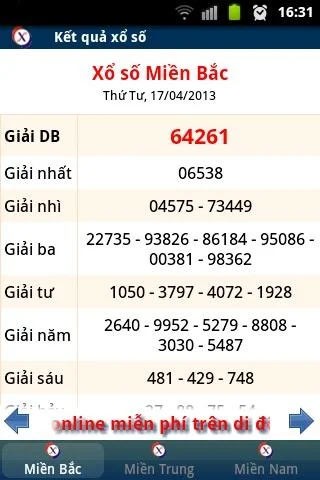 Xổ số miền bắc