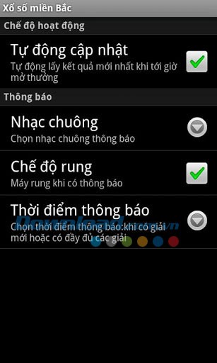 Xo so truc tiep - Mien Bac for Android