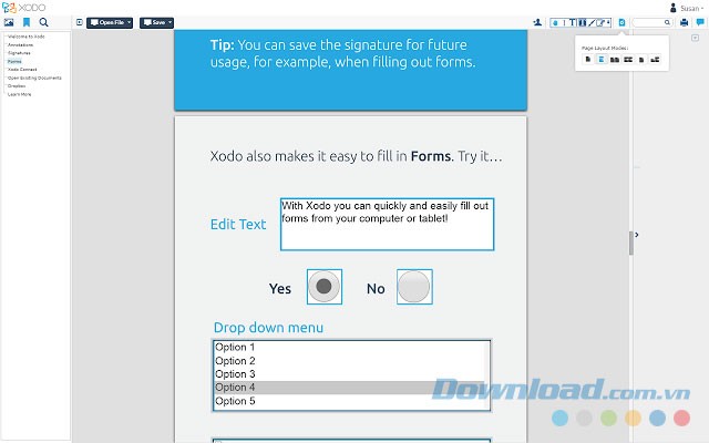 Chỉnh sửa file PDF