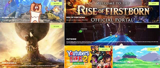 Xsolla Mall web phân phối trò chơi và nội dung trong trò chơi