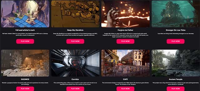 Truy cập thư viện trò chơi đám mây được hỗ trợ bởi Xsolla Cloud Gaming